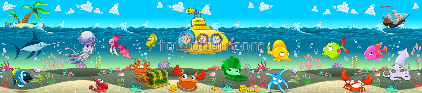 Детский подводный мир
