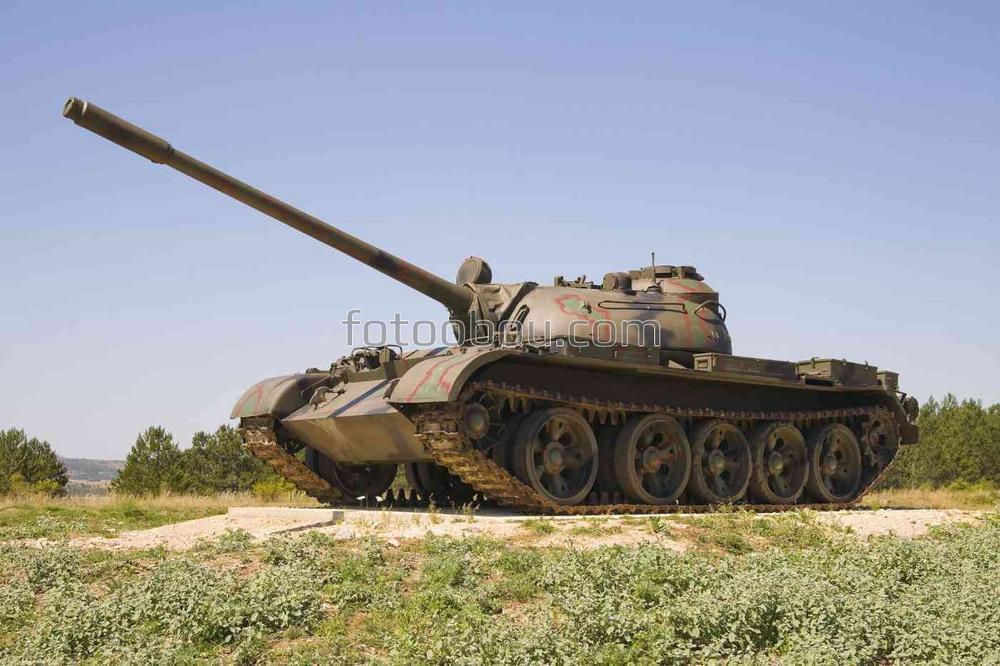Хорватский танк на пьедестале