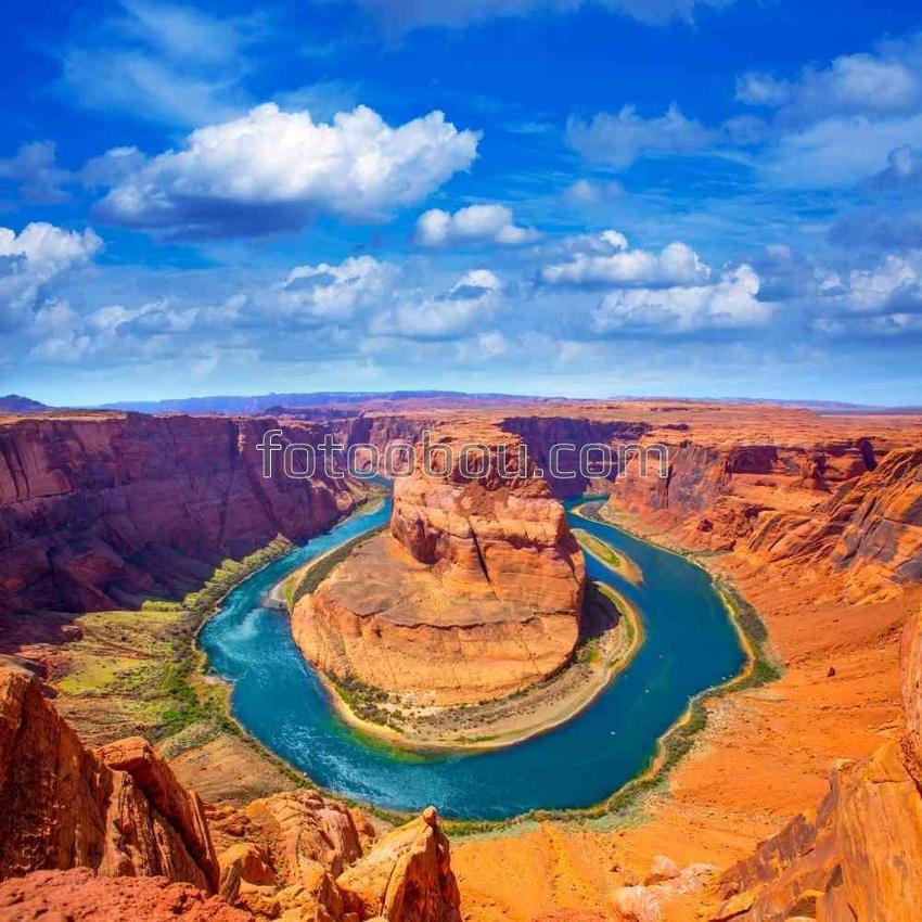 Река в аризонском каньоне