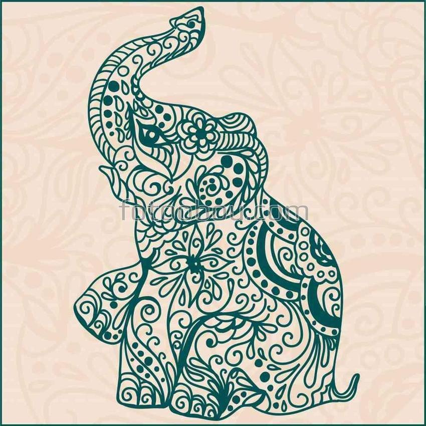 Красивое изображение слона