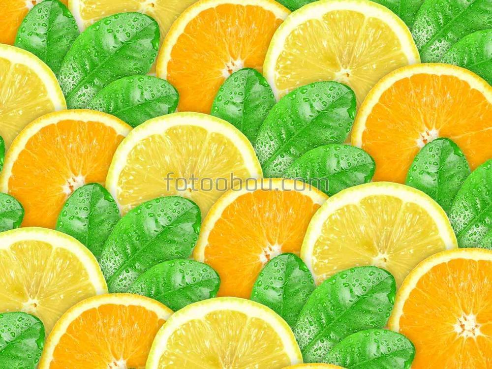 Апельсины и мята