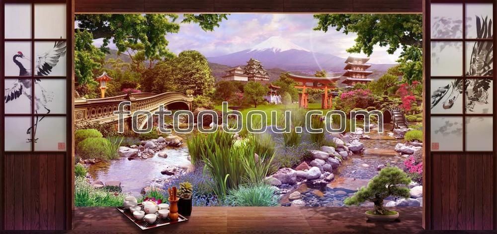 Вид из японского дома