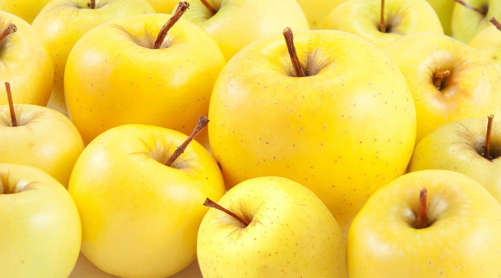Желтые яблоки