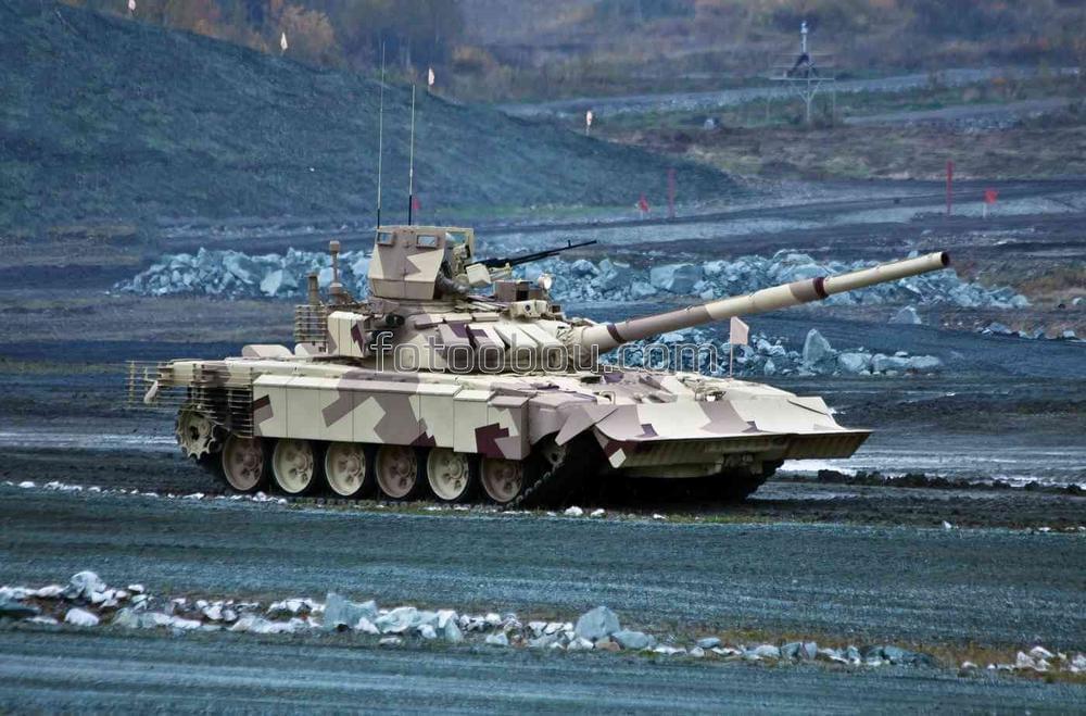 Российский боевой танк Т-90МС