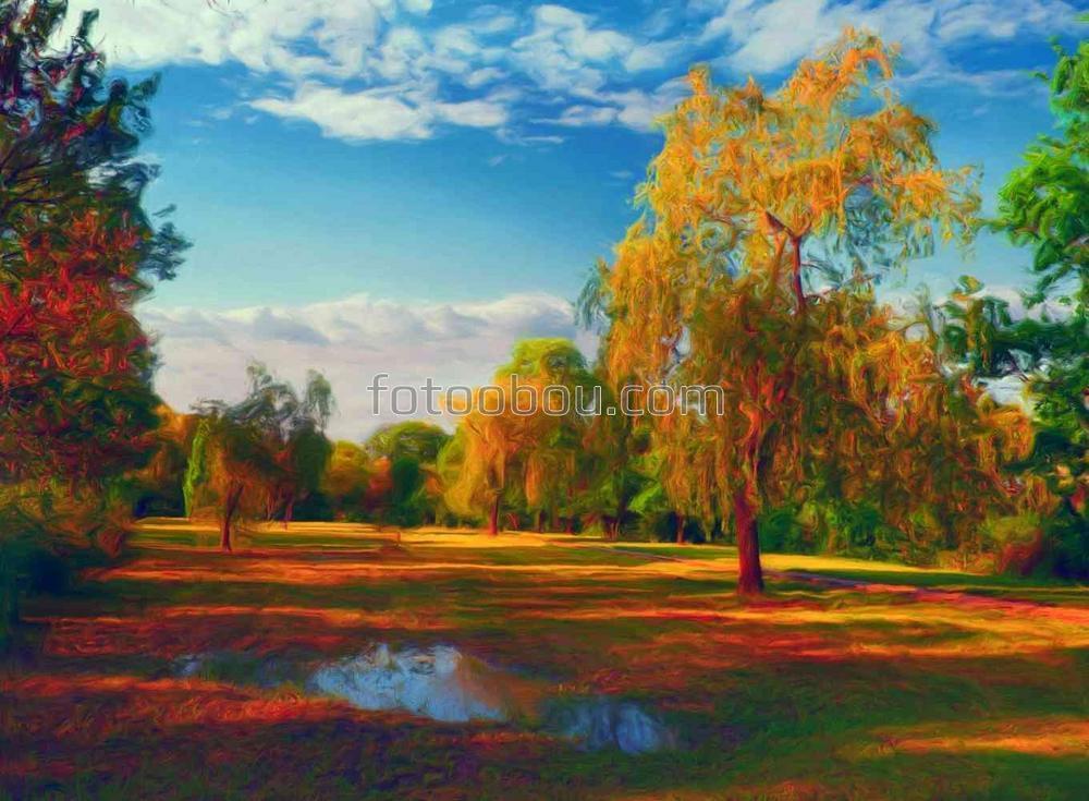 После осеннего дождя