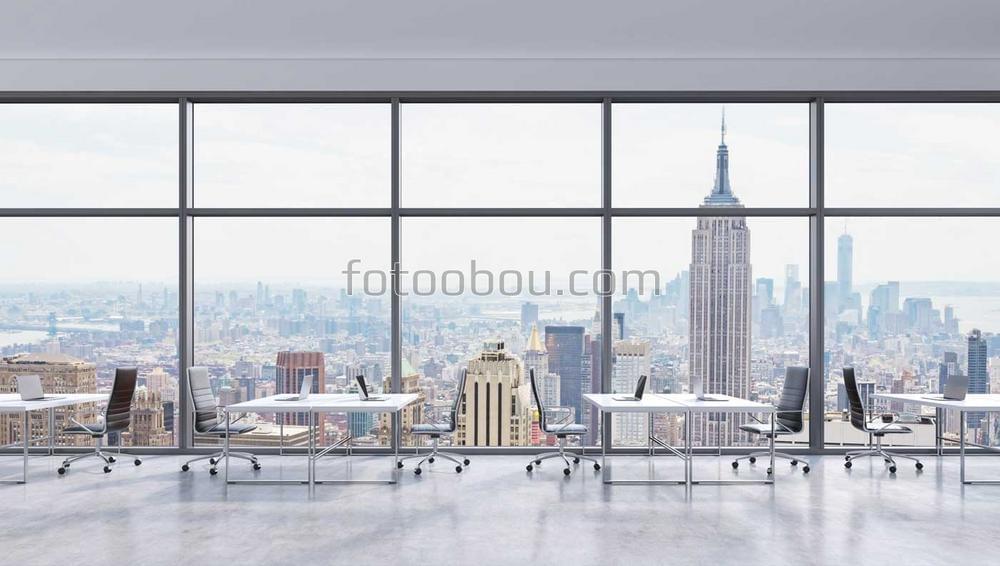 Вид из окна на Нью-Йорк