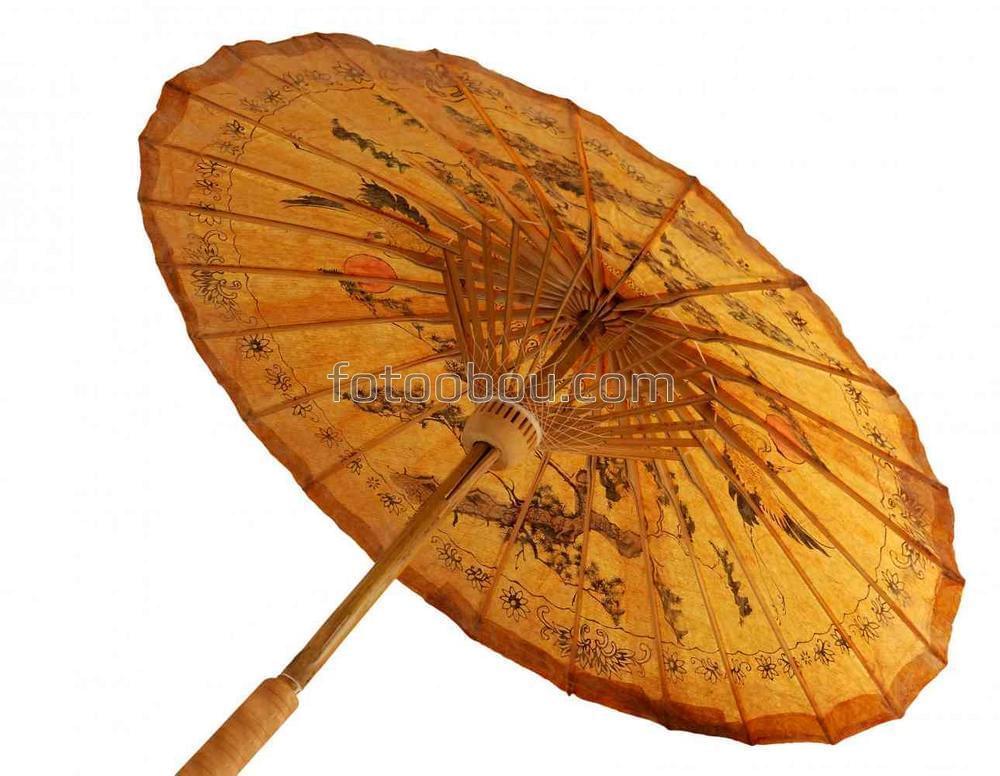 Зонт с тайским орнаментом