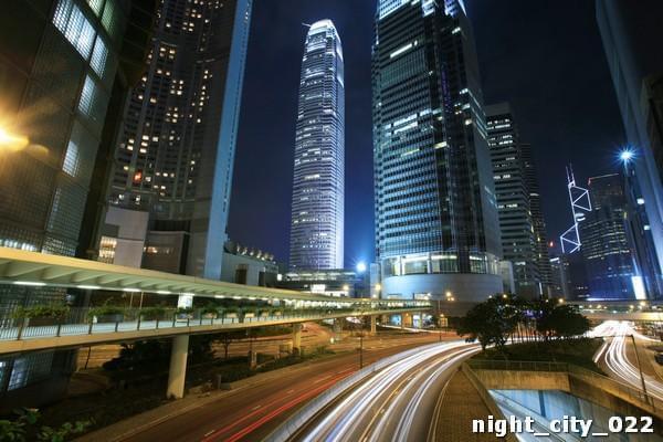 Ночные магистрали Гонконга