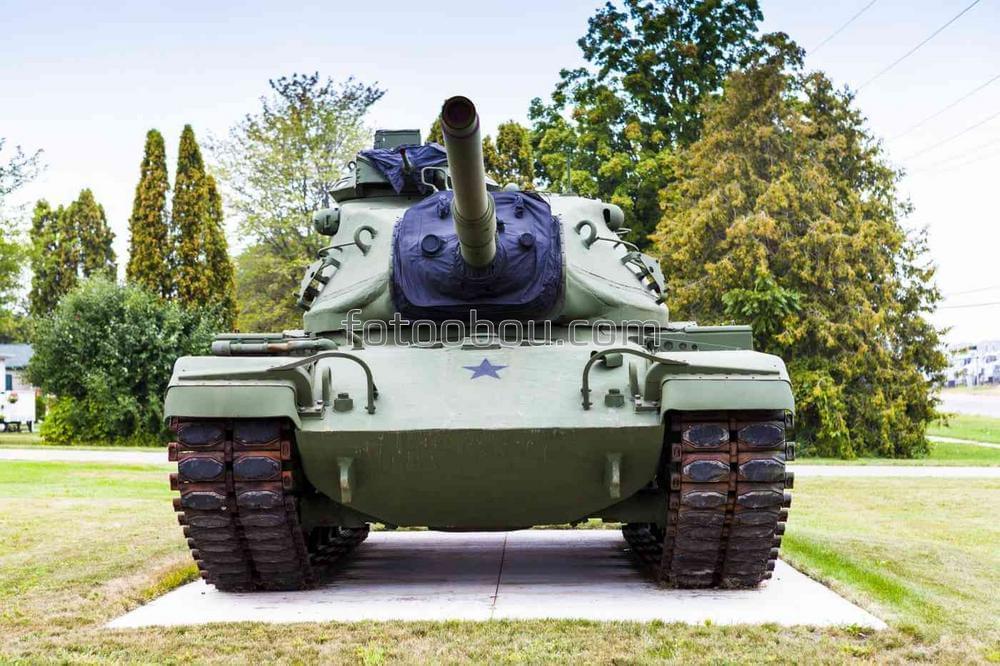Старый танк СССР