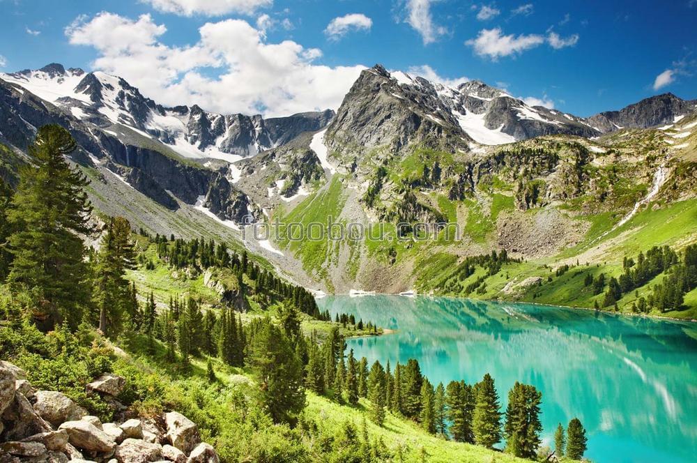 Алтайское горное озеро