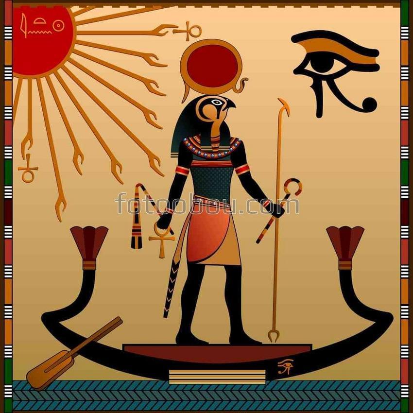Египетский бог солнца
