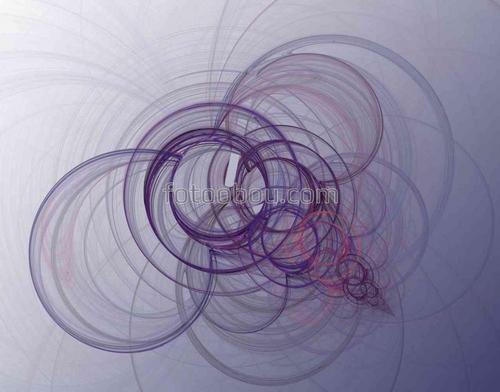 абстракция, пузыри, круги