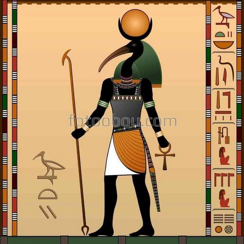 бог, ра, солнце, египет, африка