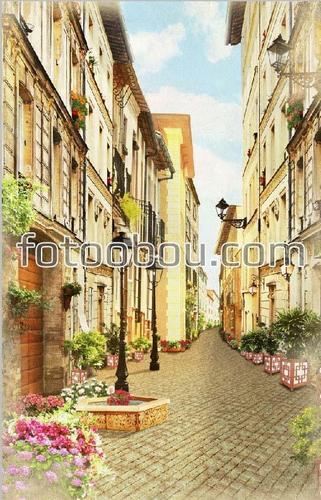 улица, город, мостовая