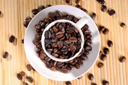 кофе, чашка, натюрморт, зерна