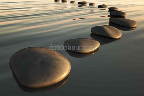 камни, вода, природа