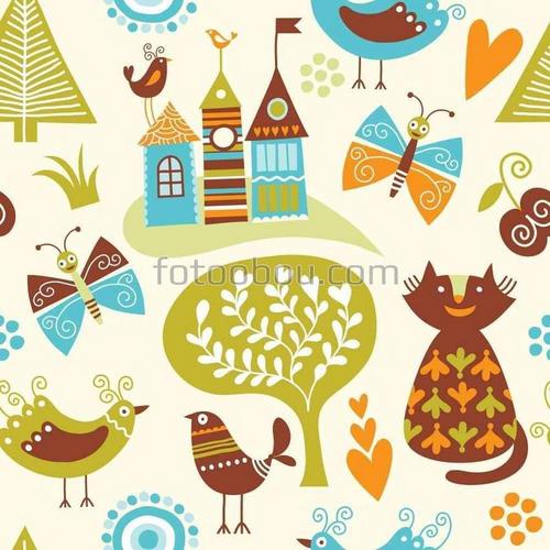 сказка, аппликация, для детей, для девочки, для мальчика