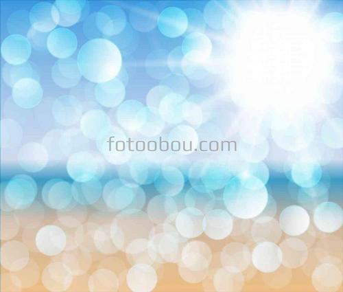 абстракция, пляж, лето