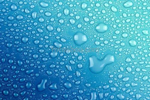 капли, вода, природа