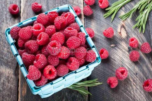 природа, малина, корзина,ягоды, натюрморт