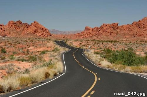 дорога, лес, небо, зелень, деревья