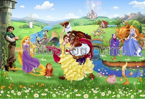 для детей, сказки, рисунок, дисней, мультфильм