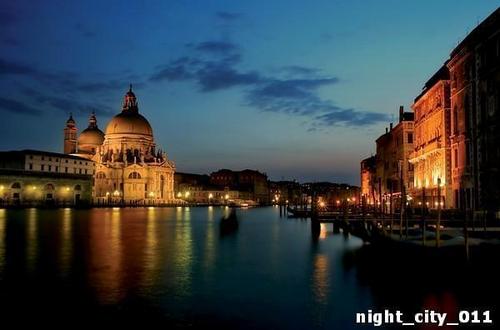 Вечерняя, Венеция, река, дома