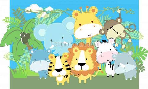 природа, для детей, звери, мультфильм, африка