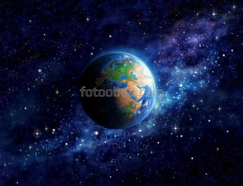 земля, космос, планета, звезды