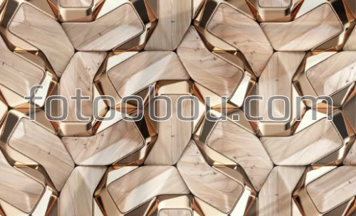 золотая стена, 3д, 3d, узор, на стену, стена, абстракция