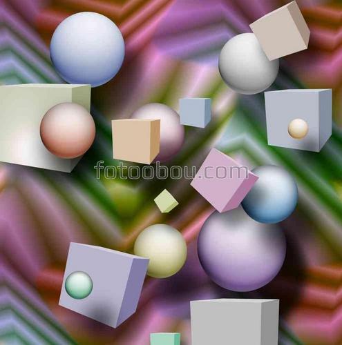 абстракция, линии, фигуры, хаос, геометрия