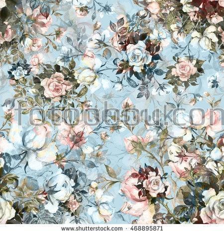 голубые цветы, множество, голубой, композиция, розы