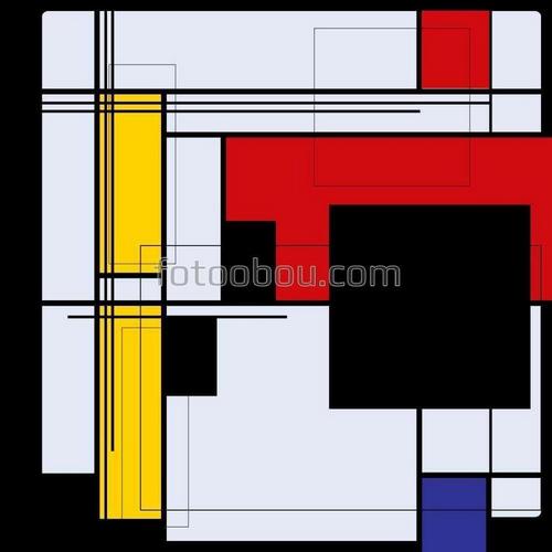 абстракция, геометрия, фигуры, линии, геометрия