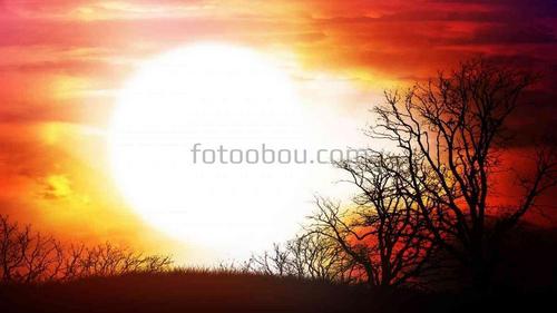 природа, солнце, рассвет, небо, облака