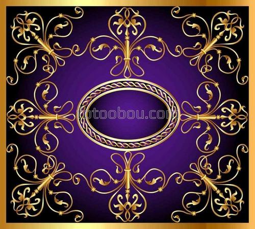 восток, рамка, абстракция