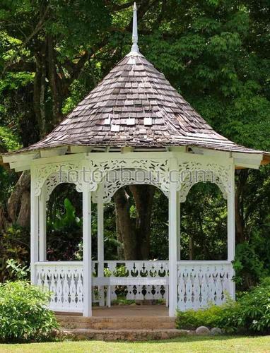 природа, беседка, сад, парк