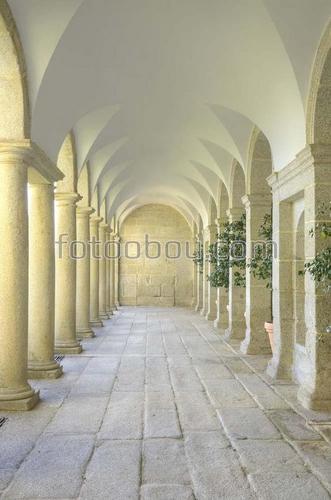 арка, колонны, коридор, античность, греция, архитектура