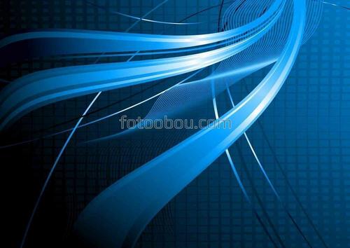 абстракция, волны, линии