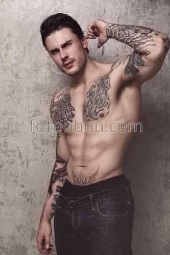 парень, люди, татуировки, спорт