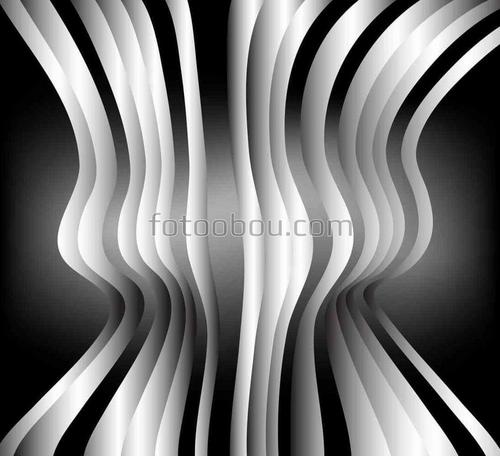 абстракция, линии, полосы, ленты