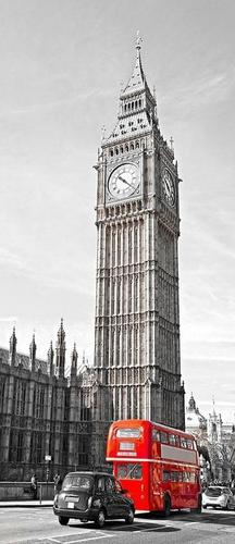 дорога, автобус, машина, башня, красный