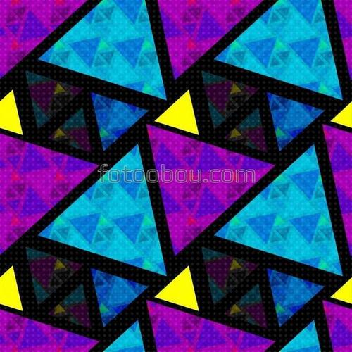 абстракция, треугольники