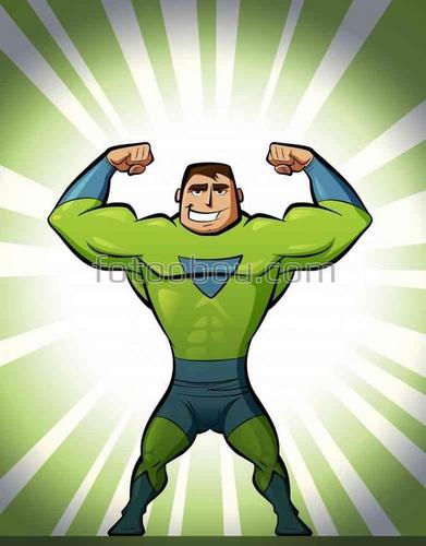 мультфильм, для детей, силач, супер