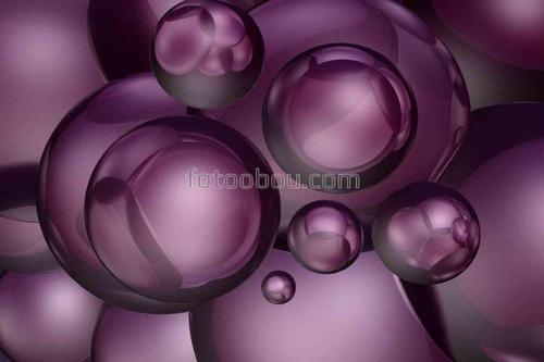 шары, пузыри, абстракция