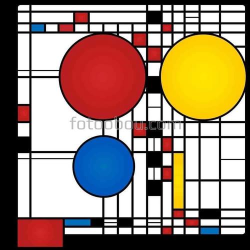 абстракция, геометрия, фигуры, линии, геометрия