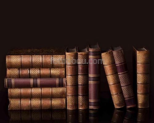 книги, библиотека, знания, старина
