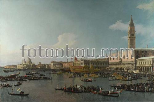 венеция, старый город, лодки, море, небо