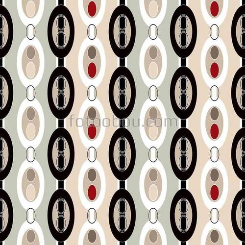 абстракция, геометрия, цепи, овалы