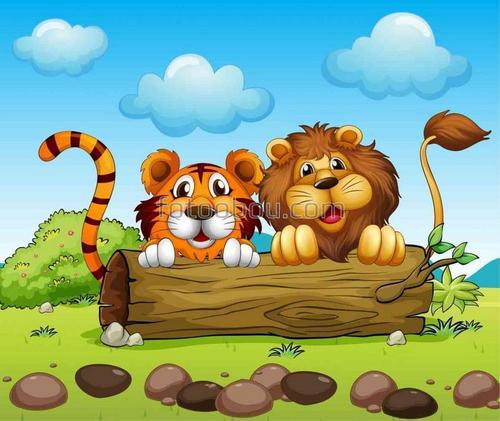 для, детей, животные, львы, африка, сафари