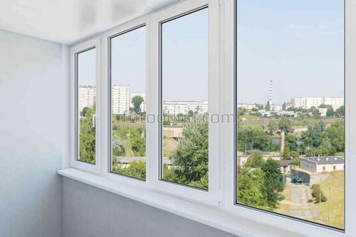 лоджия, балкон, вид из окна, город